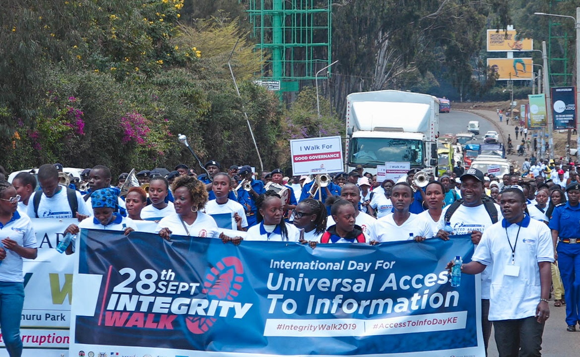 Integrity Walk 2019 – Marking the International Day for Universal Access to Information